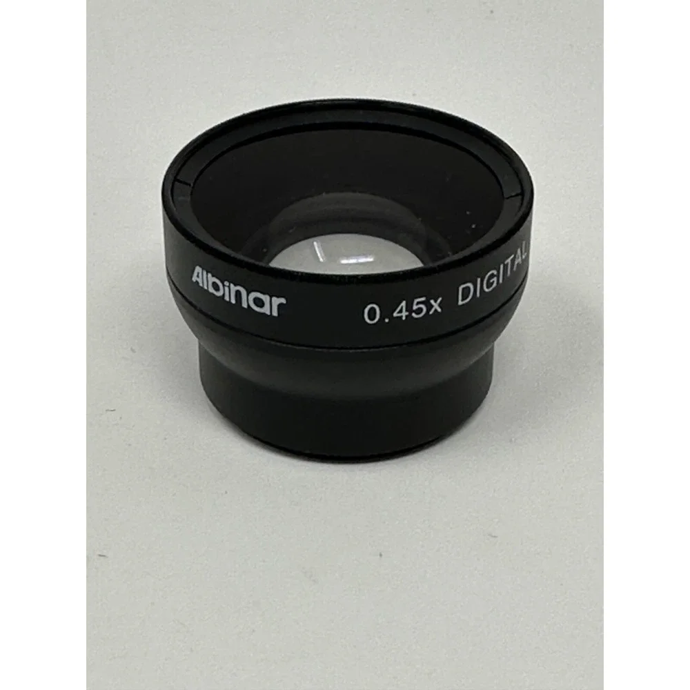 Albinar 0.45x Wide Angle HD MC Lens with Macro - Black W/drawstring bag D7